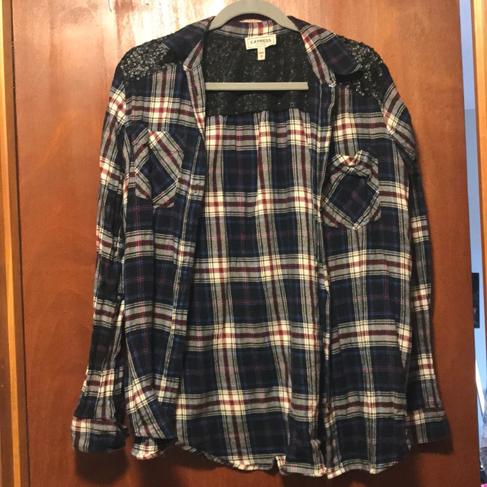 Express boyfriend flannel